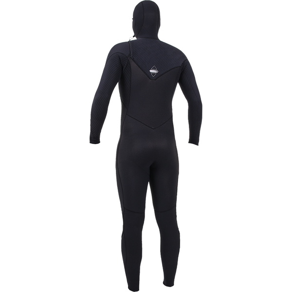 2026 O'Neill Männer HyperFreak+ 5/4mm Brustreißverschluss Mit Kapuze Neoprenanzug 5347 - Black